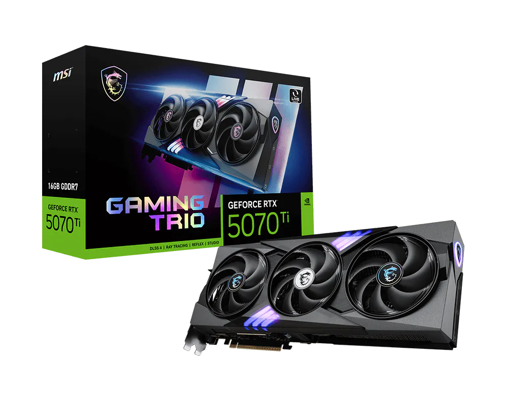 GeForce RTX 5070 Ti 16G GAMING TRIO